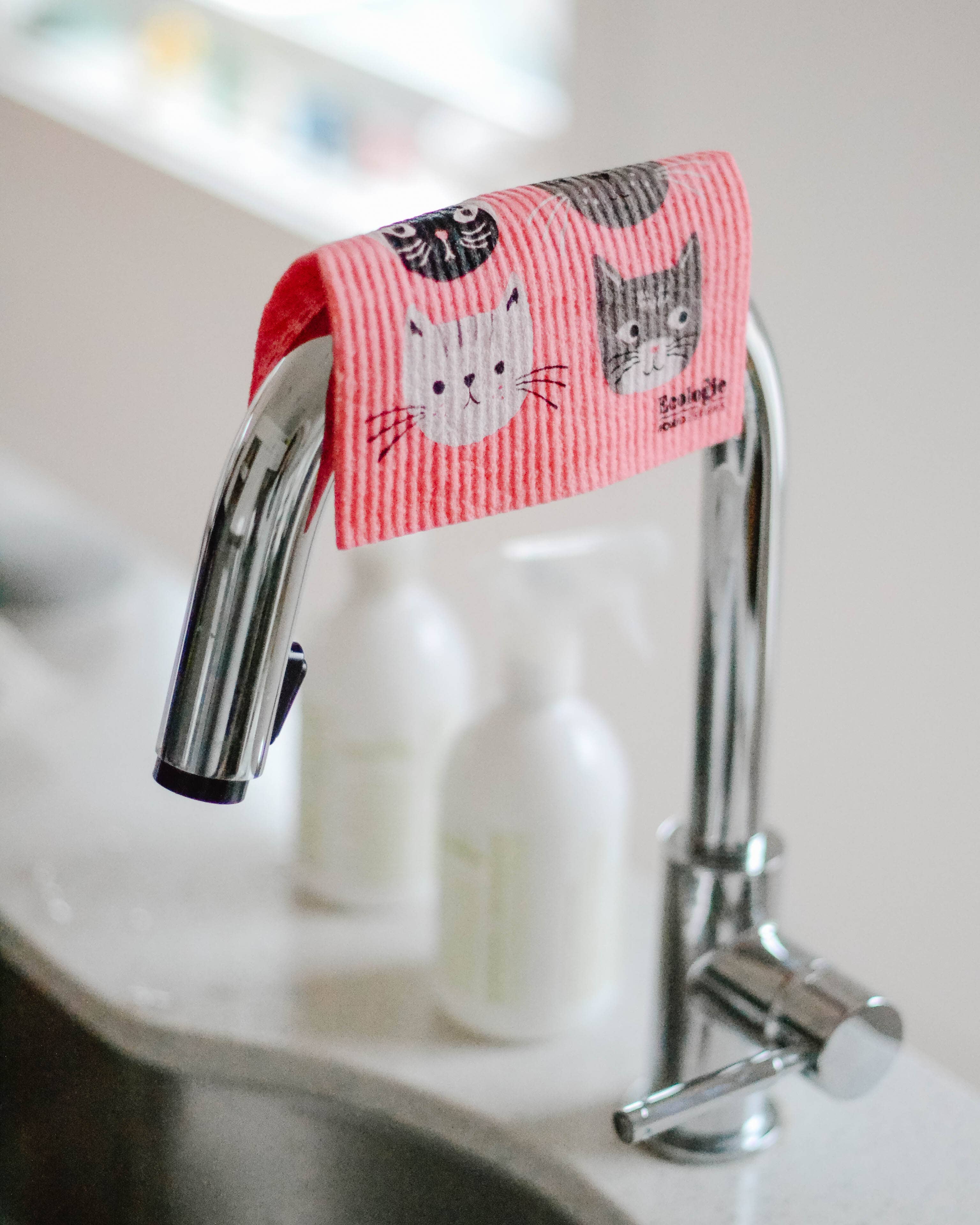 Ecologie: Cats Meow Swedish Dishcloth - Image 4