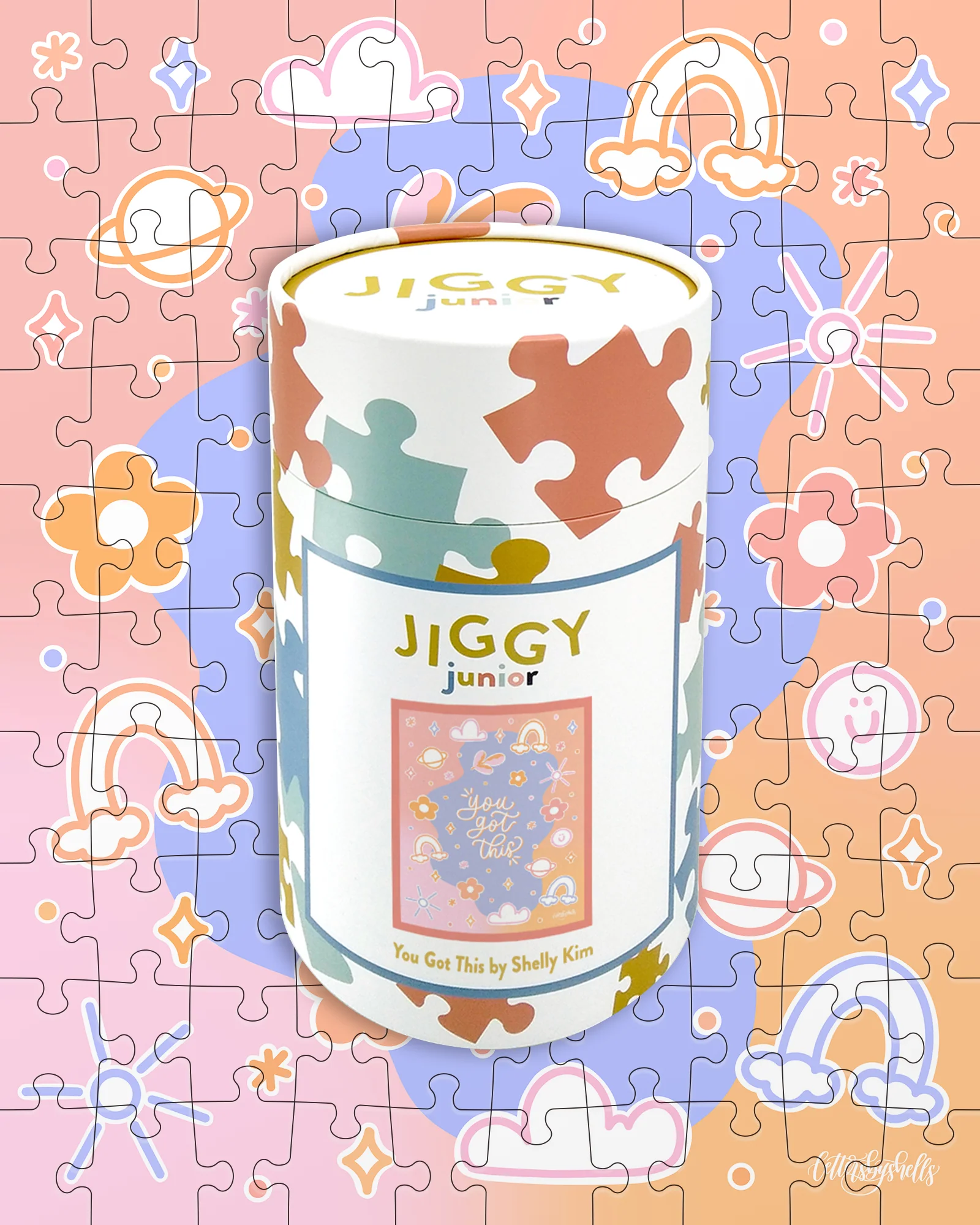 JIGGY Puzzles: JIGGY Junior 100pc: You Got This by Shelly Kim - Image 5