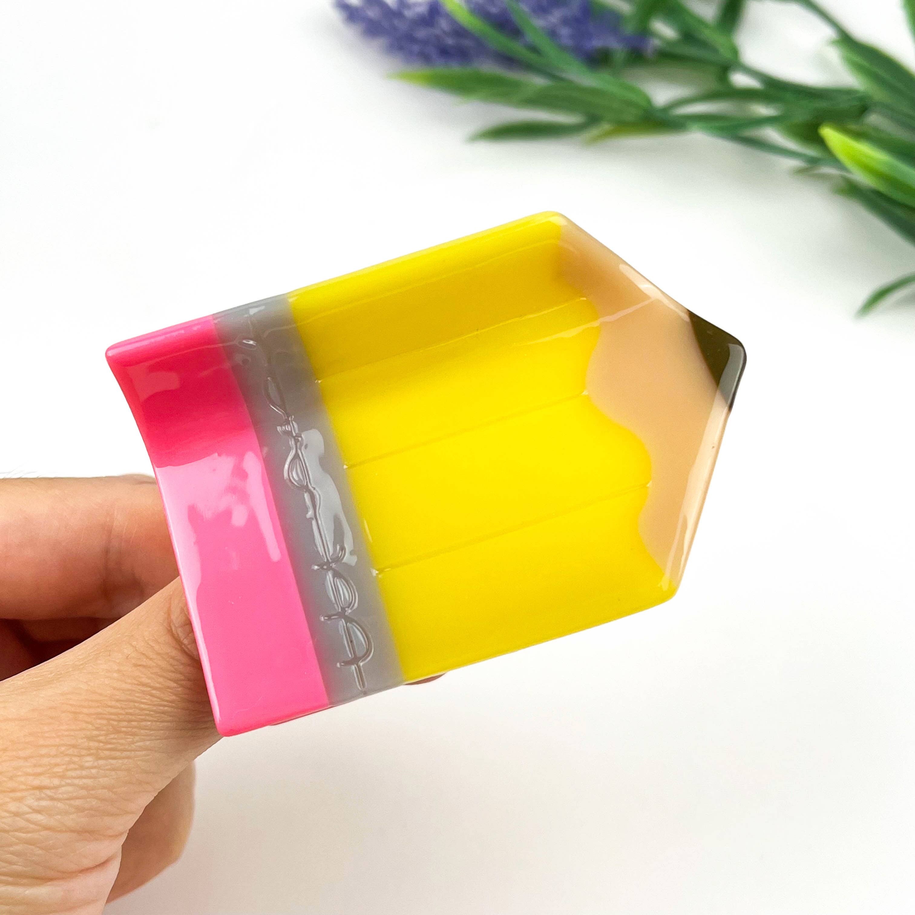 mildstyles: Book & Pen Acetate Hair Claw Clip – Creative Design - Image 6