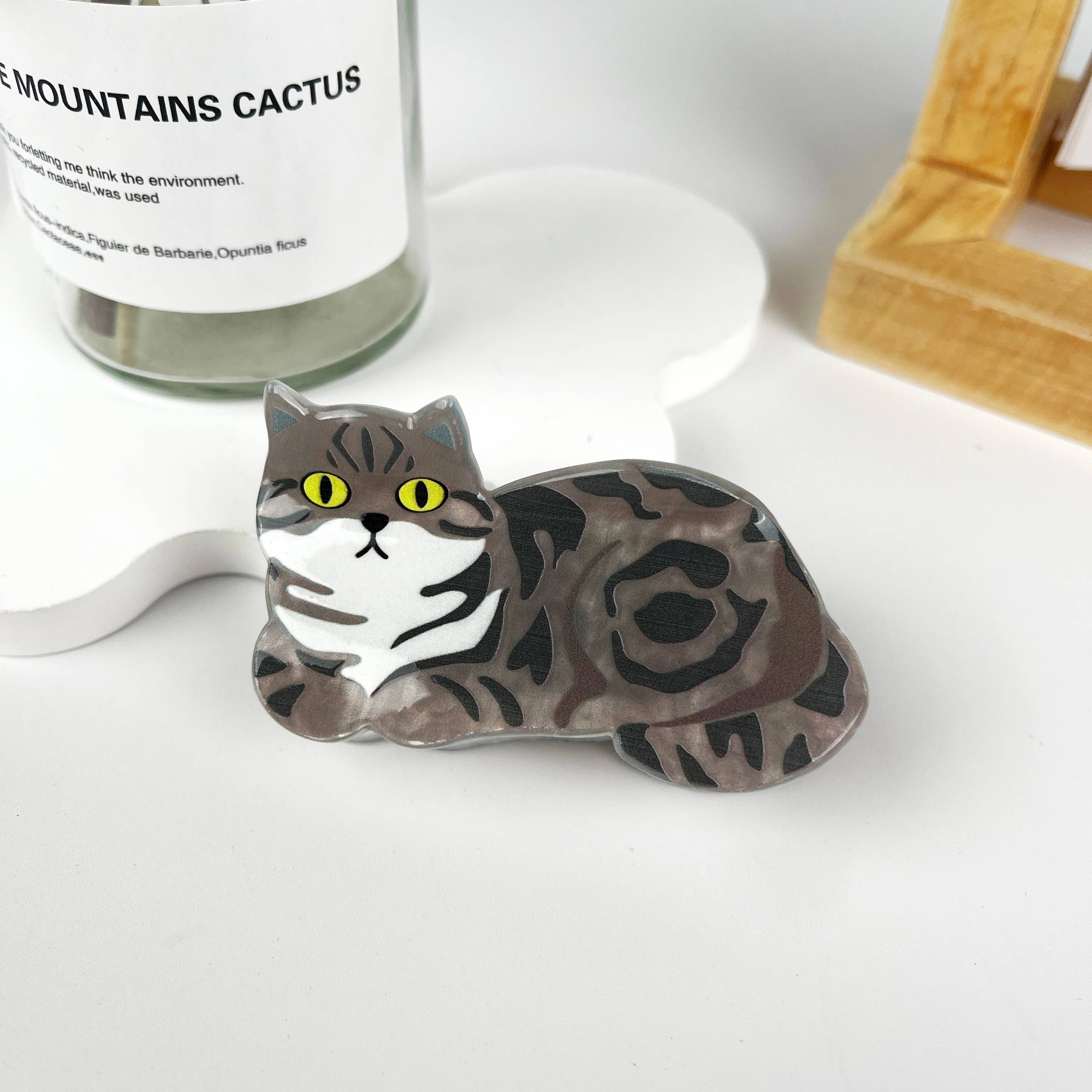 mildstyles: Cat style animal hair claw clip - Image 2