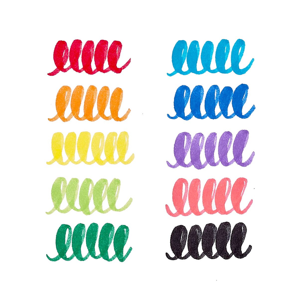 OOLY: Big Bright Brush Markers - set of 10 - Image 5