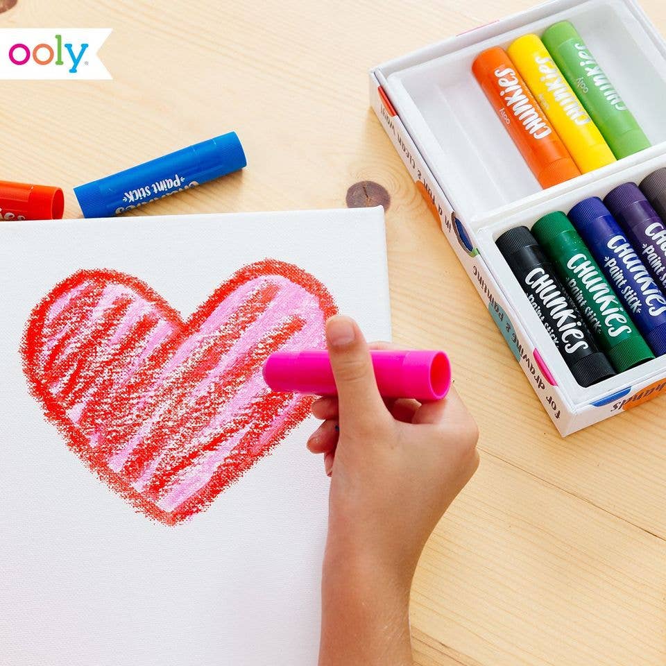 OOLY: Chunkies Paint Sticks Original Pack - Set of 12 - Image 3