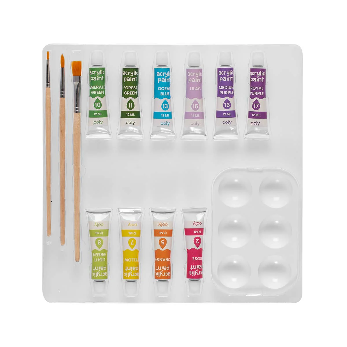 OOLY: Colorific Canvas Paint by Number Kit - Fantastic Dragon - Image 6