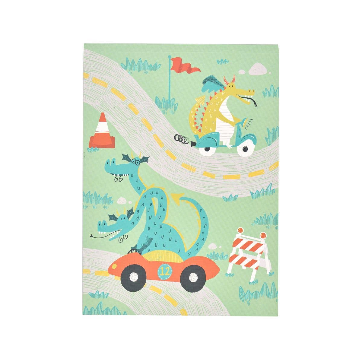 OOLY: Dragon Race Tracks Doodle Pad Duo Sketchbook - set of 2 - Image 2