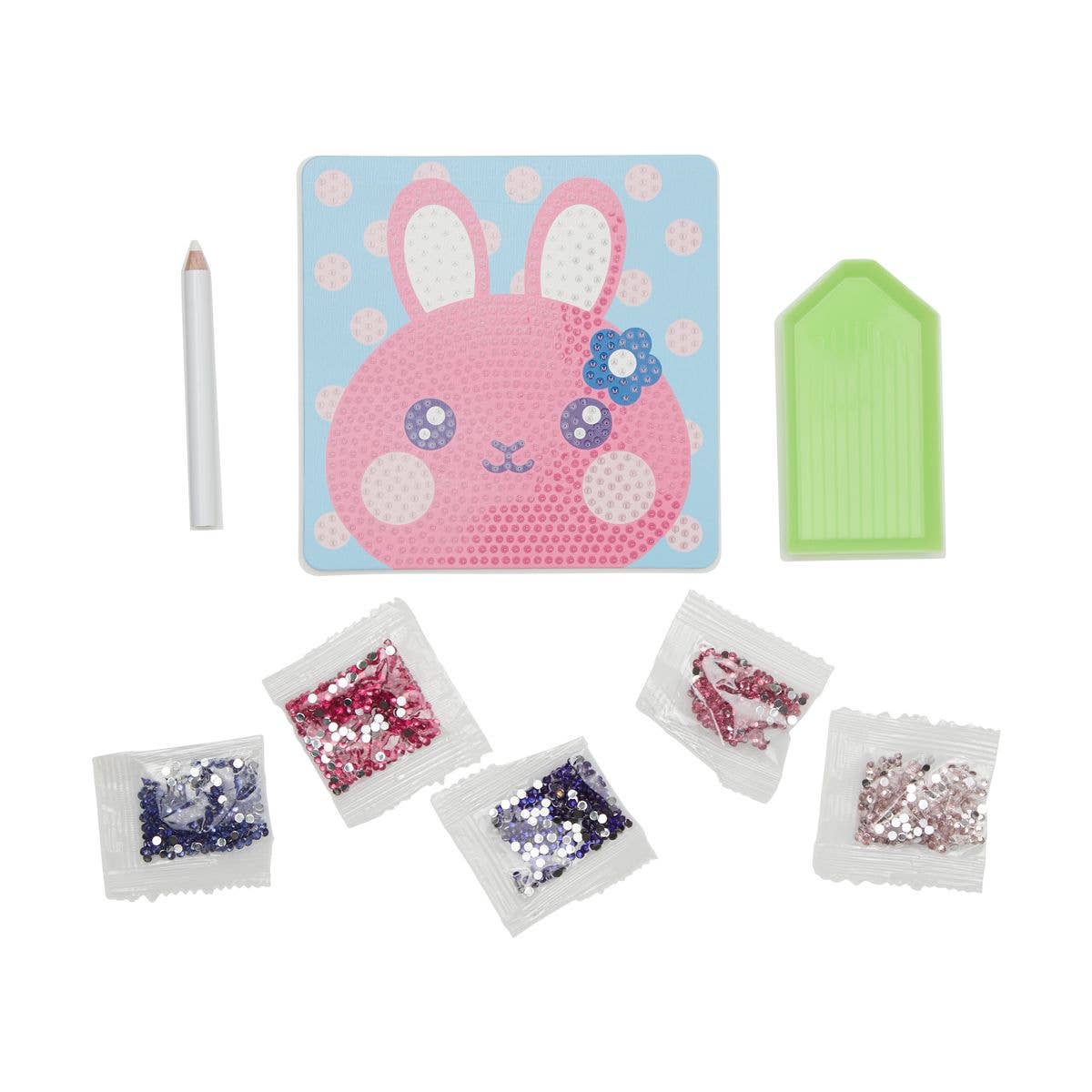 OOLY: Razzle Dazzle D.I.Y. Mini Gem Art Kit - Bouncy Bunny - Image 2