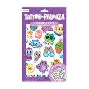 OOLY: Tattoo-Palooza Temporary Tattoos - Colorful Cats - 3 Sheets - Image 2