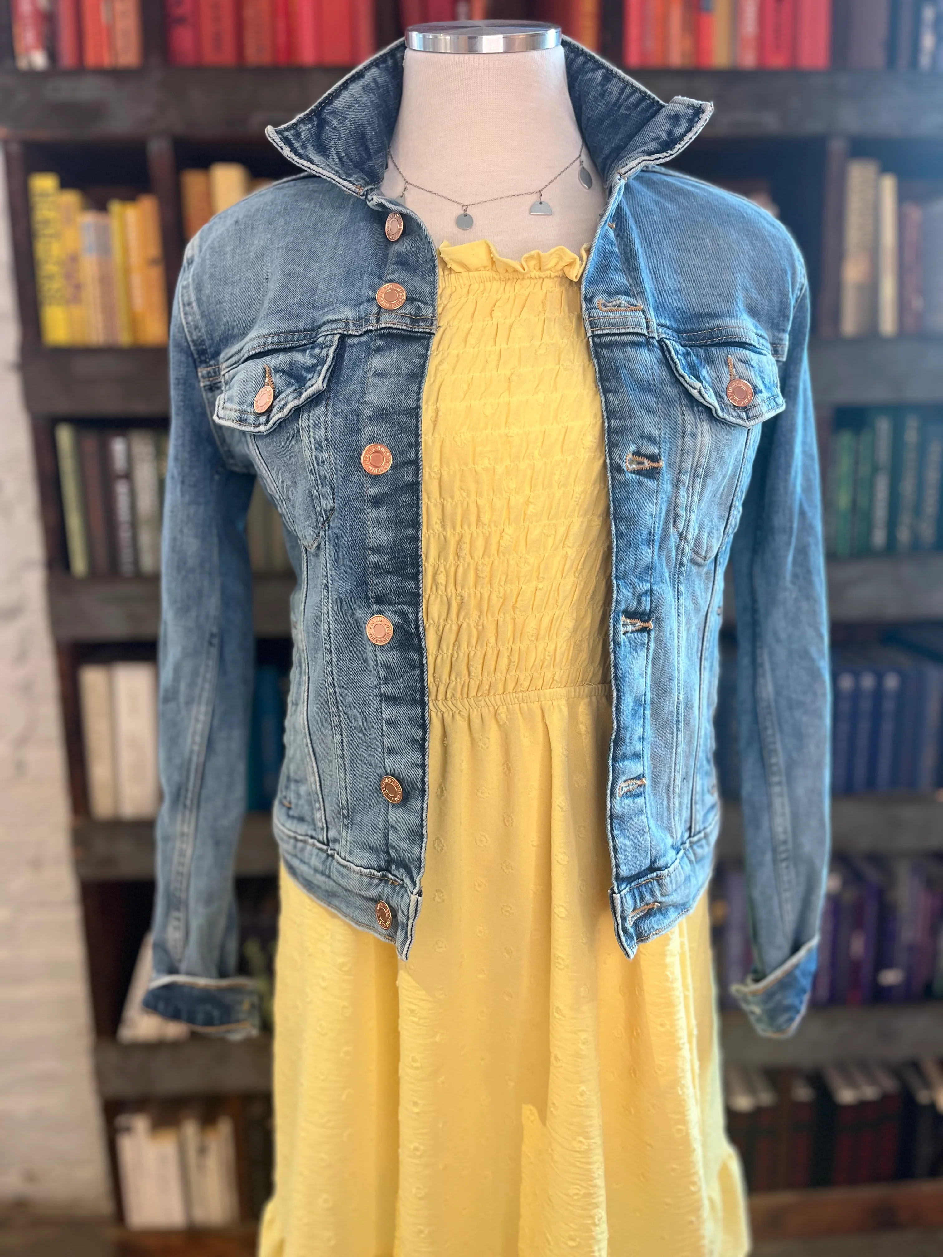 PRIDE DENIM JACKET RAINBOW OMBRÉ - Image 2