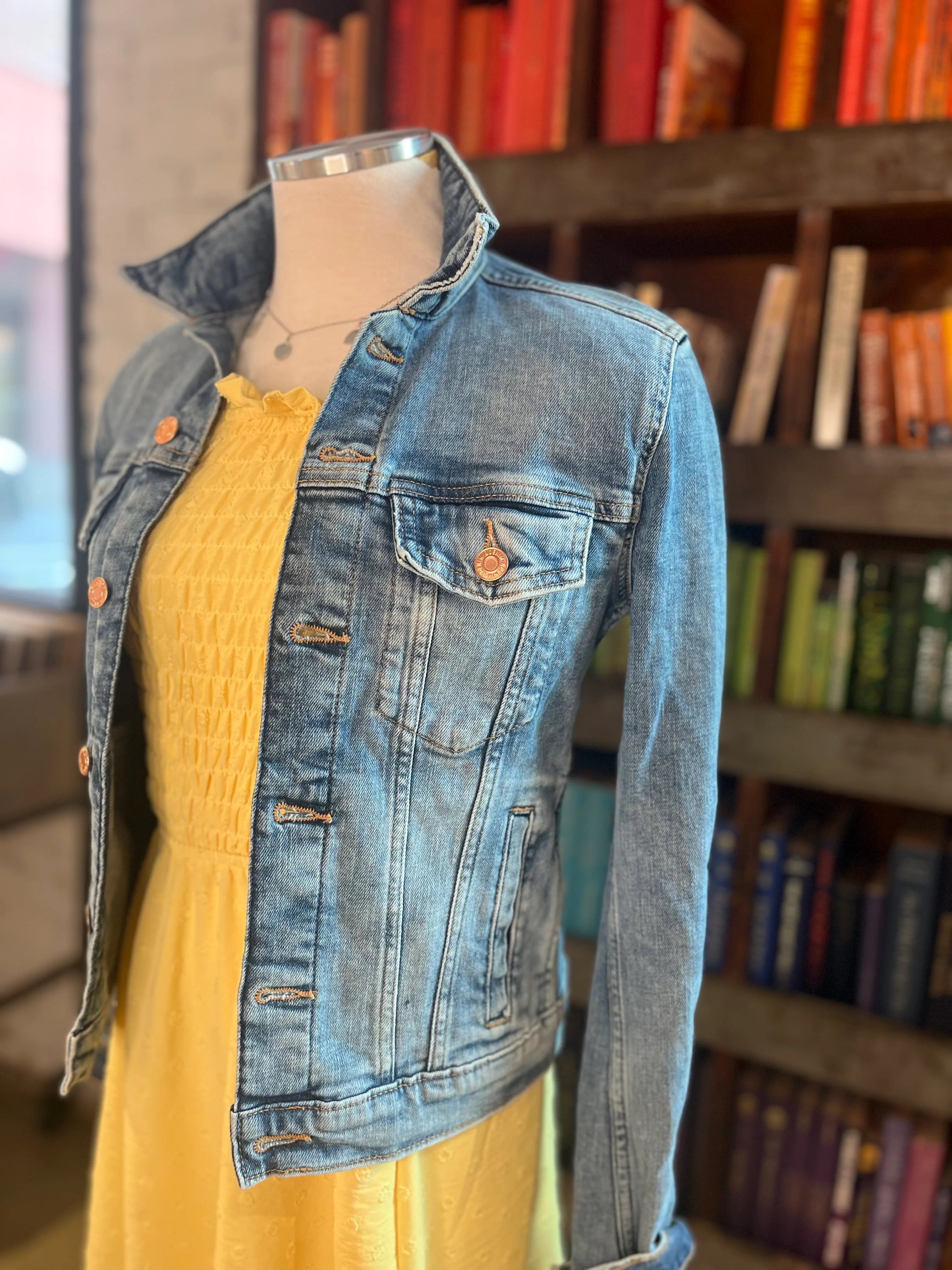 PRIDE DENIM JACKET RAINBOW OMBRÉ - Image 4