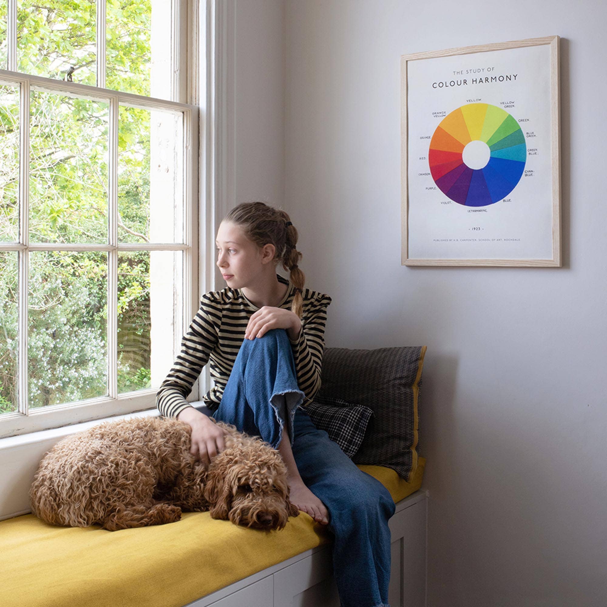 Roomytown Inc: The Study of Color Harmony Fine Art Print - Image 5