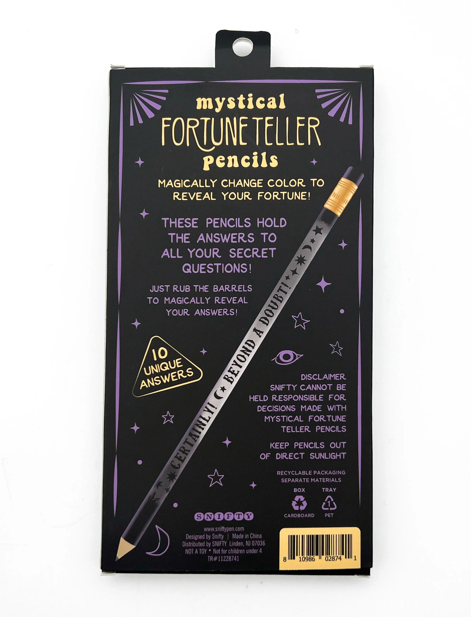 Snifty: Magic Fortune Teller Pencil Set - Image 3