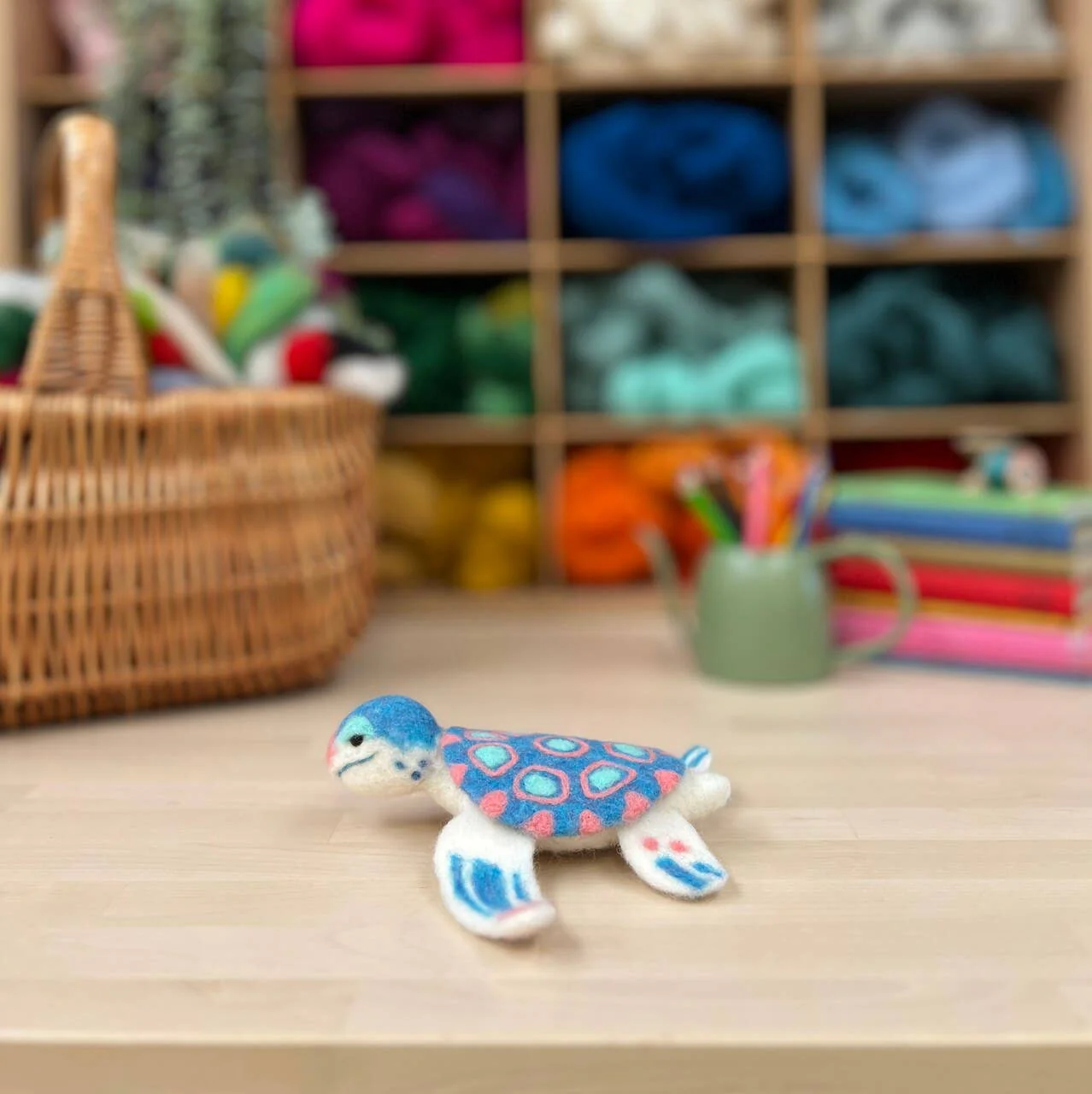 The Crafty Kit Company: Sea Turtle Needle Felt Craft Kit - Image 5