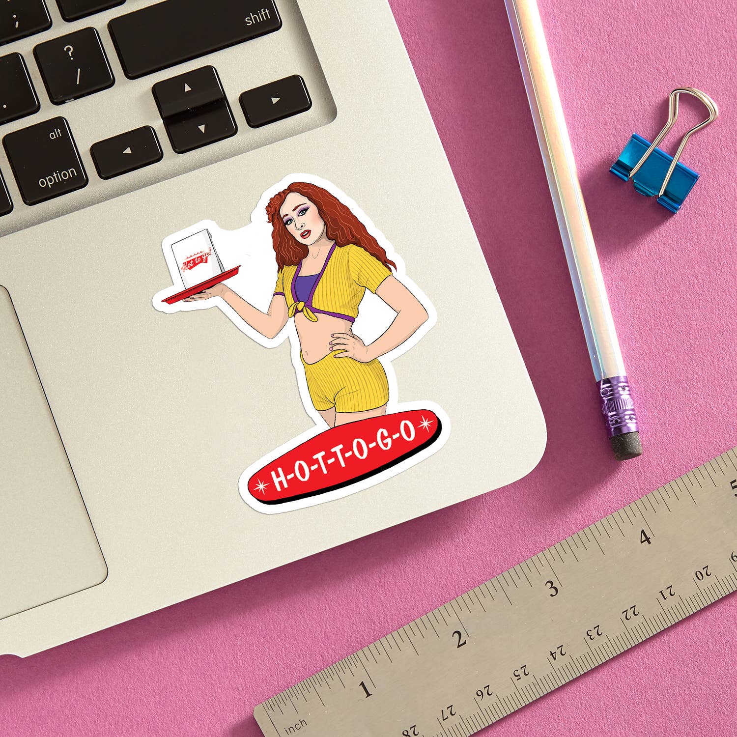 The Found: Chappell HOT TO GO Die Cut Sticker - Image 2