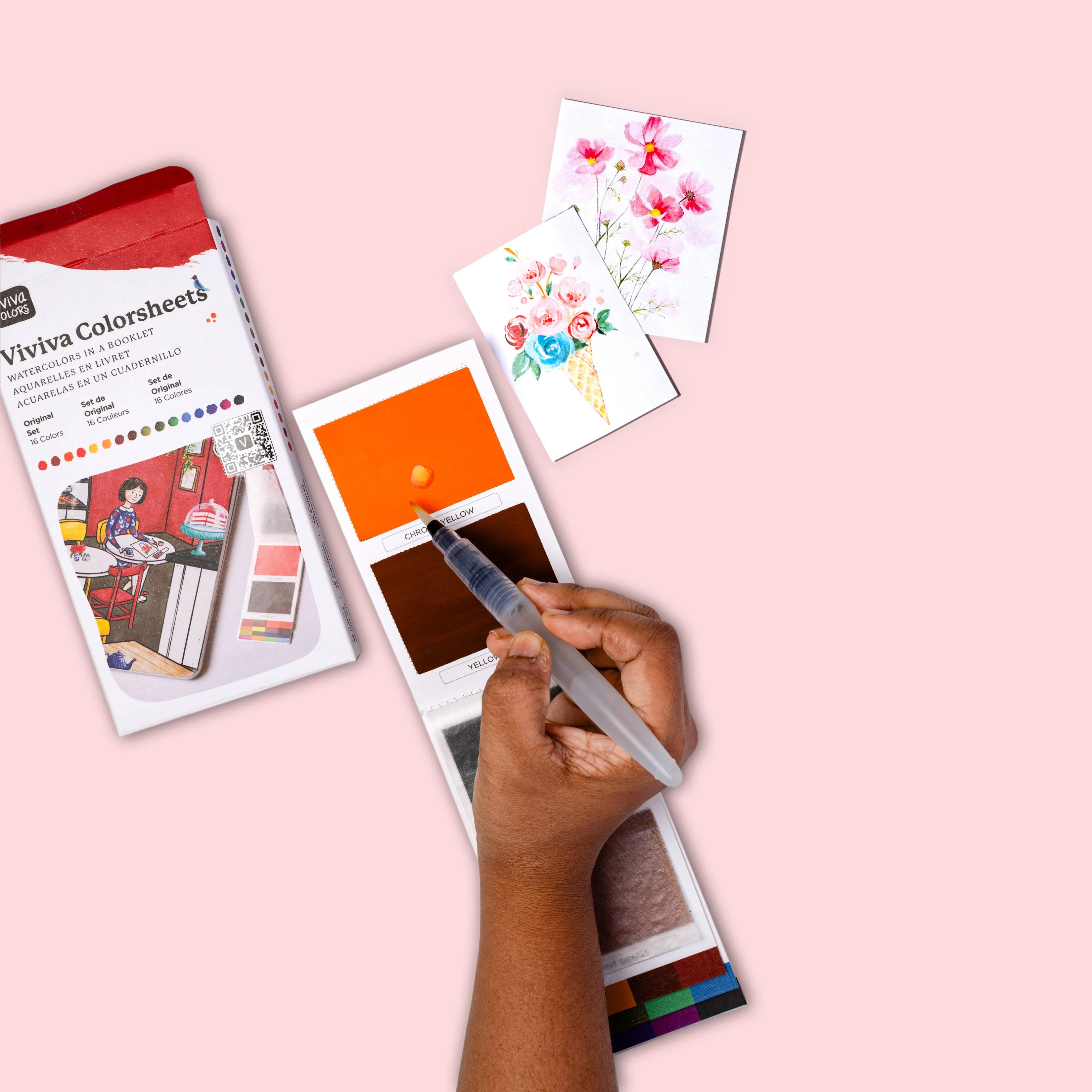 Viviva Colors: Colorsheets (16 Watercolors) - Image 3
