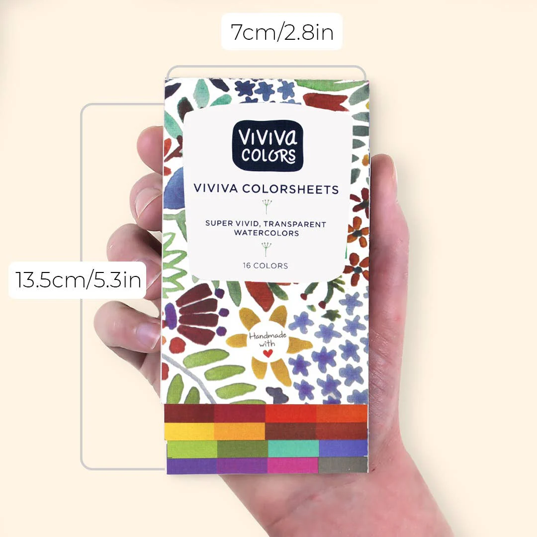 Viviva Colors: Colorsheets (16 Watercolors) - Image 5