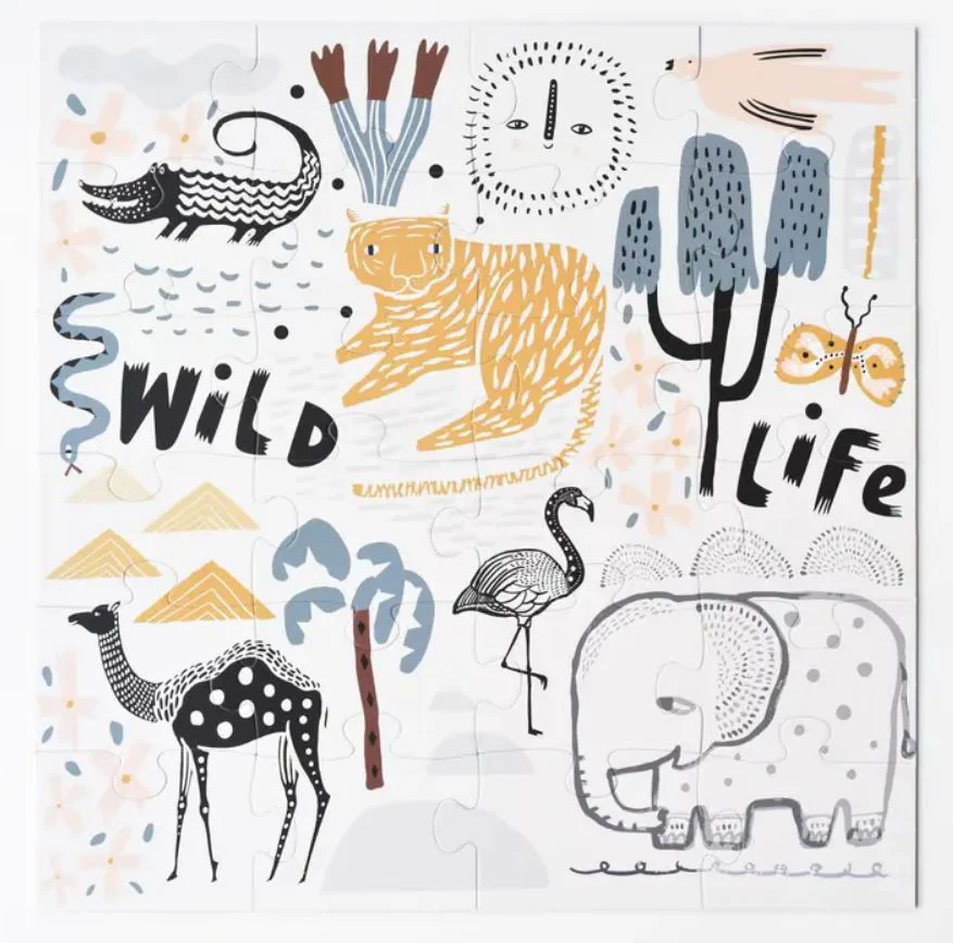Wee Gallery Floor Puzzle: Wild Life - Image 2