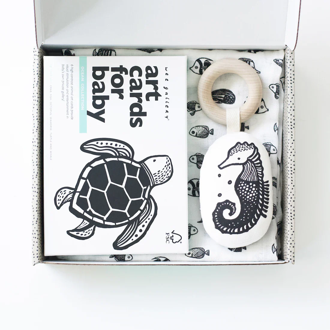 Wee Gallery Little Naturalist Gift Set - Ocean - Image 4
